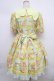 画像2: Angelic Pretty / Honey Bear's Cafeワンピース  グリーン Y-24-01-31-163-AP-OP-AS-ZY (2)