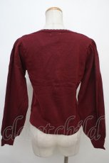 画像2: 【SALE】axes femme POETIQUE / ふしぎの国のアリス/カーデ M ワイン Y-24-02-04-098-AX-TO-SZ-ZH (2)