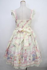 画像2: Angelic Pretty / Fancy Whipジャンパースカート  イエロー Y-24-02-07-031-AP-OP-SZ-ZY (2)