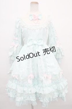 画像1: Angelic Pretty / バラのお嬢様Dress  ミント Y-24-02-07-054-AP-OP-SZ-ZY