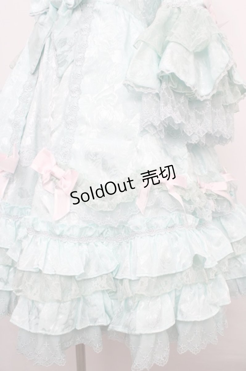 画像4: Angelic Pretty / バラのお嬢様Dress  ミント Y-24-02-07-054-AP-OP-SZ-ZY (4)