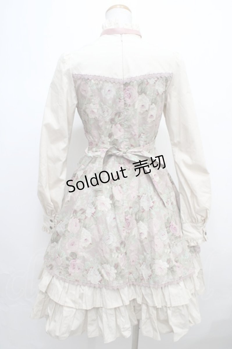 画像2: Victorian maiden / クラシカルブーケドールドレス  ピンク Y-24-02-10-079-CL-OP-SZ-ZY (2)