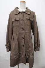 画像1: 【SALE】Favorite / ツイードコート  ブラウン Y-24-02-13-130-LO-CO-SZ-ZTC040 (1)