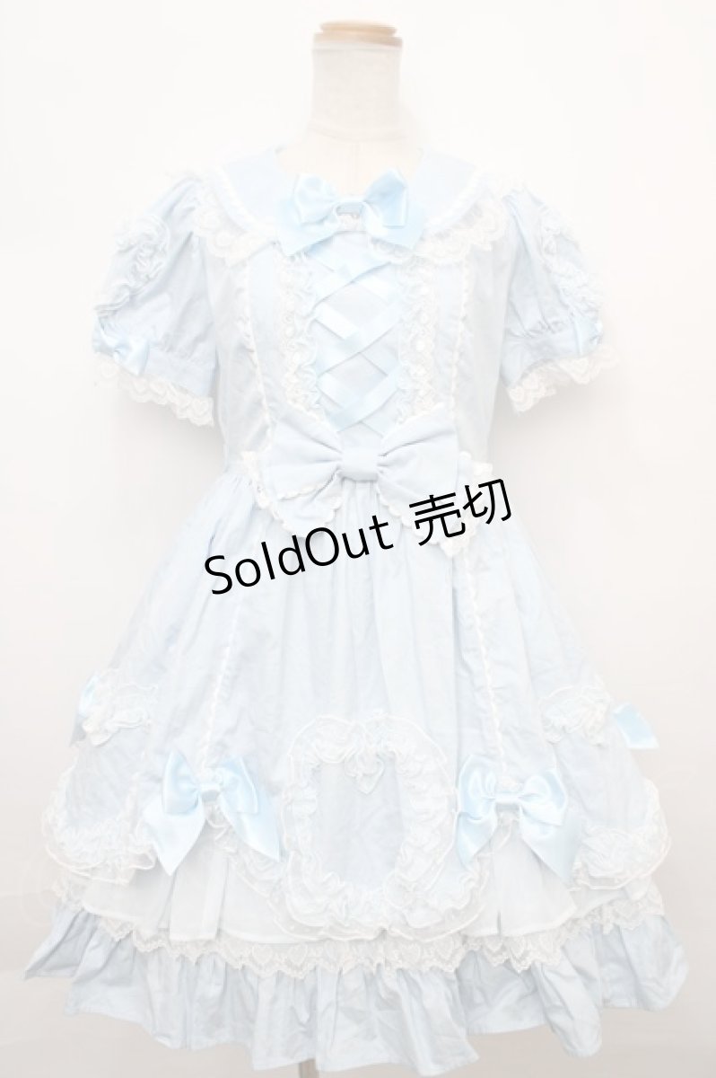 画像1: Angelic Pretty / Fantasic Heartワンピース  サックス Y-24-02-20-101-AP-OP-SZ-ZY (1)