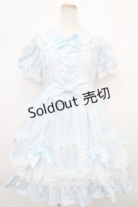 Angelic Pretty / Fantasic Heartワンピース  サックス Y-24-02-20-101-AP-OP-SZ-ZY
