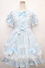 画像1: Angelic Pretty / Fantasic Heartワンピース  サックス Y-24-02-20-101-AP-OP-SZ-ZY (1)