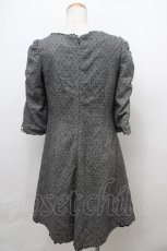 画像2: 【SALE】LODISPOTTO / ツイードドットワンピース M グレー Y-24-02-20-136-LO-OP-SZ-ZT413 (2)