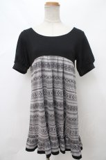 画像1: 【SALE】axes femme / ワンピース   Y-24-02-28-087-AX-OP-SZ-ZT265 (1)