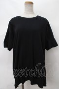NieR Clothing / うさぎptTシャツ  黒 Y-24-03-03-052-PU-TS-SZ-ZY