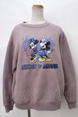 画像1: merry jenny / M&M / パッチワークスエット F ラベンダー Y-24-03-03-058-LO-TO-SZ-ZT431