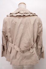 画像2: 【SALE】Jane Marple / COATTypewriter Pコート  ベージュ Y-24-03-03-072-JM-CO-AS-ZT202 (2)