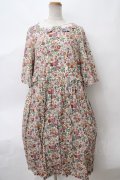 Jane Marple Dans Le Saｌon / Heirloom Flower embroideryカラードレス M アイボリー Y-24-03-03-107-JM-OP-SZ-ZY