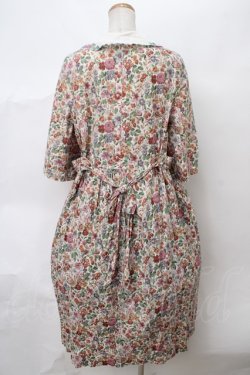 画像2: Jane Marple Dans Le Saｌon / Heirloom Flower embroideryカラードレス M アイボリー Y-24-03-03-107-JM-OP-SZ-ZY