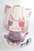 NieR Clothing /  両面デザイン入りクッション【ミケ】   Y-24-03-07-033-PU-ZA-SZ-ZT-K008