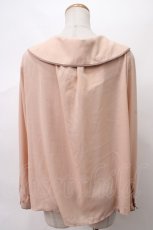 画像2: 【SALE】axes femme / パイピングブラウス M キナリ Y-24-03-12-078-AX-BL-SZ-ZT151 (2)