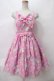 画像1: Angelic Pretty / SPACE TOYSジャンパースカート  ピンク Y-24-03-12-104-AP-OP-SZ-ZS (1)