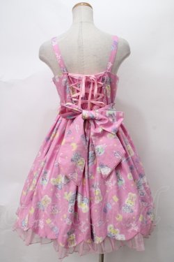 画像2: Angelic Pretty / SPACE TOYSジャンパースカート  ピンク Y-24-03-12-104-AP-OP-SZ-ZS