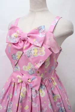 画像3: Angelic Pretty / SPACE TOYSジャンパースカート  ピンク Y-24-03-12-104-AP-OP-SZ-ZY