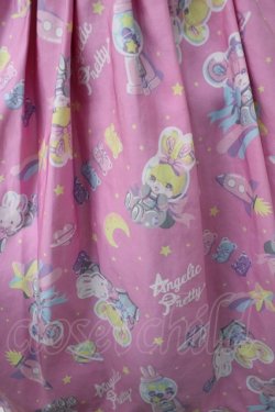 画像4: Angelic Pretty / SPACE TOYSジャンパースカート  ピンク Y-24-03-12-104-AP-OP-SZ-ZS