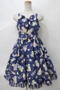 Angelic Pretty / SPACE TOYSジャンパースカート  紺 Y-24-03-12-107-AP-OP-SZ-ZS