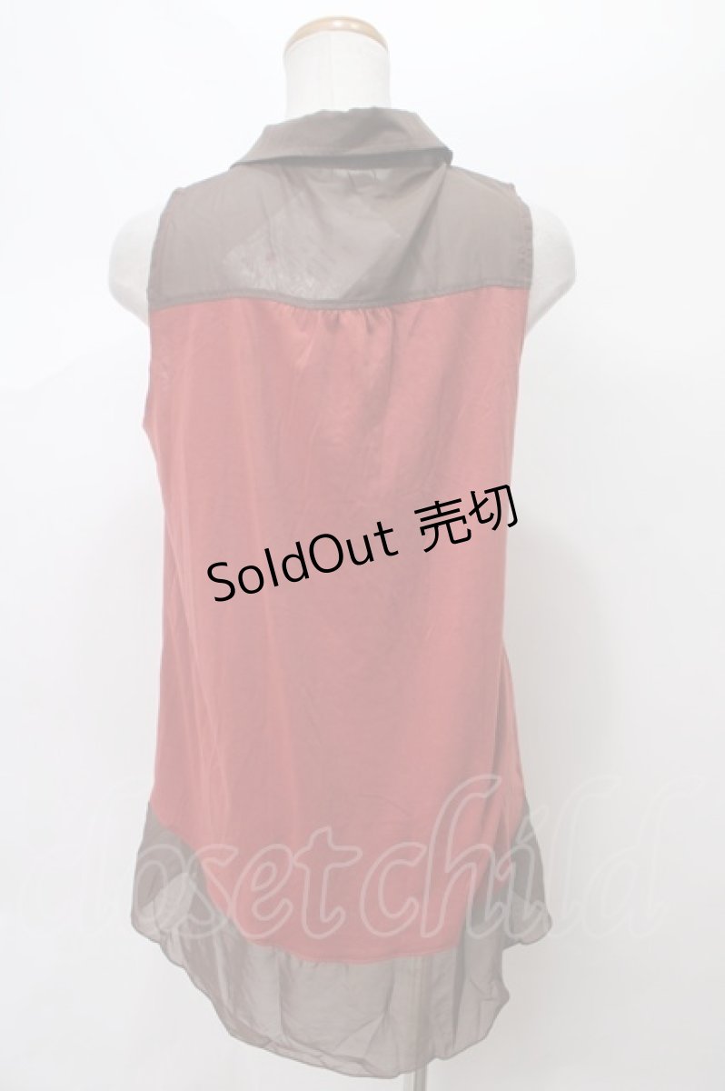 画像2: 【SALE】axes femme / ブラウス   Y-24-03-13-005-AX-BL-SZ-ZT015 (2)