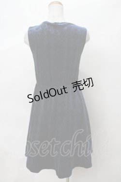 画像2: axes femme / エンボスベロアチュニック M コン Y-24-03-13-100-AX-OP-SZ-ZT009