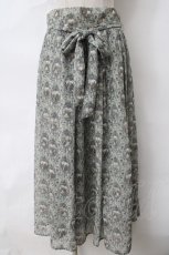 画像1: 【SALE】axes femme / ミディスカート  カーキ Y-24-03-22-186-AX-SK-AS-ZT028 (1)