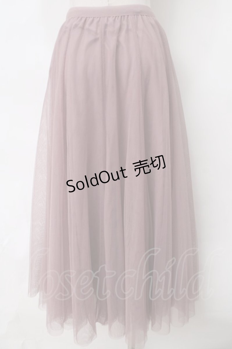 画像2: 【SALE】axes femme / チュールスカート   Y-24-03-22-196-AX-SK-AS-ZT028 (2)