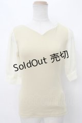 an another angelus / TOPリブトップス  イエロー Y-24-03-22-032-CA-TO-AS-ZI