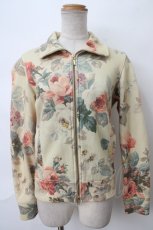 画像1: 【SALE】Jane Marple Dans Le Saｌon / 花柄スウェットカーディガン  オフ Y-24-04-07-088-JM-JA-AS-ZT356 (1)