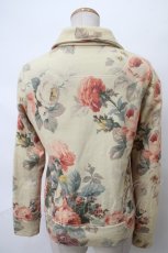 画像2: 【SALE】Jane Marple Dans Le Saｌon / 花柄スウェットカーディガン  オフ Y-24-04-07-088-JM-JA-AS-ZT356 (2)
