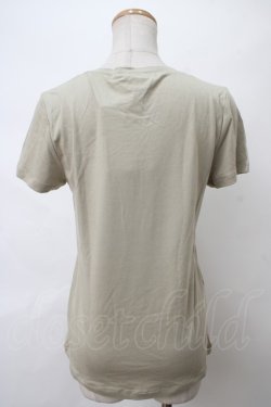 画像2: Jane Marple Dans Le Saｌon / ジャムプリントTシャツ  カーキ Y-24-04-07-091-JM-TO-AS-ZI