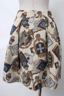 画像2: Jane Marple / オ-ルドライブラリーゴブランのスカート  オフ Y-24-04-07-205-JM-SK-AS-ZY