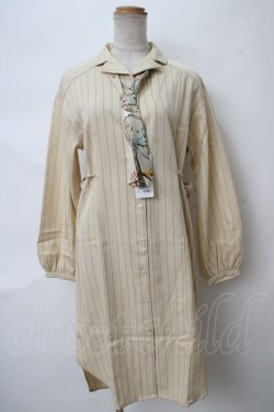 画像1: axes femme /ストライプシャツワンピース   Y-24-04-13-127-AX-OP-AS-ZT033