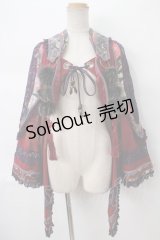 Ozz oneste / CD着物袖ボレロ  ワイン Y-24-04-17-075-OO-TO-AS-ZY