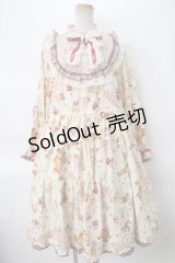 PINK HOUSE / Animal Happy Jamプリントワンピース  オフ Y-24-04-17-130-LO-OP-AS-ZY