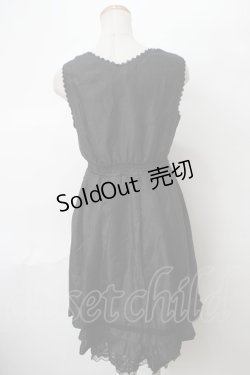 画像2: axes femme / リボンデザインドレス M 黒 Y-24-04-20-148-AX-OP-SZ-ZY