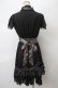 画像2: axes femme / 花刺繍ドレス M 黒 Y-24-04-20-165-AX-OP-SZ-ZY (2)