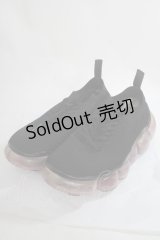grounds / ロースニーカー UK5.5 ブラック Y-24-05-06-072-PU-SH-SZ-ZY