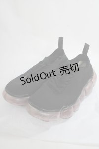 grounds / ロースニーカー UK5.5 ブラック Y-24-05-06-072-PU-SH-SZ-ZY
