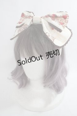 画像5: BABY,THE STARS SHINE BRIGHT / Strawberry Loves Chocolate柄エプロンフリルジャンパースカート・カチューシャセット  生成り Y-24-05-06-144-BA-OP-SZ-ZY