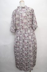 画像2: 【SALE】axes femme / 花柄5分袖ワンピース M ピンク Y-24-05-06-206-AX-OP-SZ-ZT329 (2)