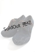 by あしながおじさん / レースアップパンプス 23 ネイビー Y-24-05-10-036-LO-SH-SZ-ZT-K002