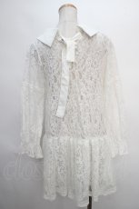 画像2: 【SALE】axes femme / 総レースティアードチュニック   Y-24-05-13-084-AX-OP-AS-ZT130 (2)