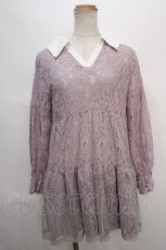 画像1: 【SALE】axes femme / 総レースティアードチュニック   Y-24-05-13-085-AX-OP-AS-ZT279 (1)