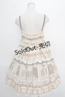 画像2: Angelic Pretty / Sweet Cream Houseハイウエストジャンパースカート  ベージュ Y-24-05-13-093-AP-OP-SZ-ZY