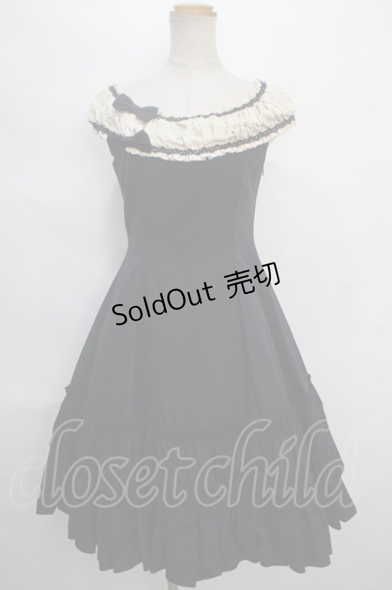 画像1: Mary Magdalene /アルベルティーヌワンピース  紺 Y-24-05-13-101-CL-OP-AS-ZY (1)