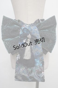 画像2: Qutie Frash / 花魁帯コルセット  青 Y-24-05-13-184-QU-TO-SZ-ZY