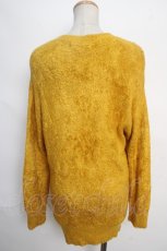 画像2: 【SALE】Jane Marple Dans Le Saｌon / モヘアカーディガン  イエロー Y-24-05-18-050-JM-TO-WD-ZT426 (2)