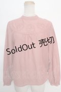 【SALE】an another angelus / バラ刺繍ブラウス F ピンク Y-24-05-18-042-CA-BL-SZ-ZT101